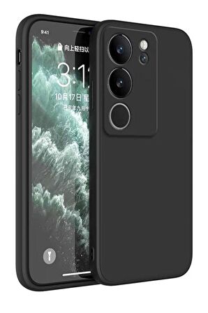 Vivo V29 5G Kılıf Lüx Kamera Koruma Çıkıntılı Soft Silikon