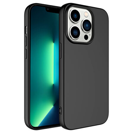iPhone 14 Pro Max Uyumlu Zore LSR Lansman Kılıf-Siyah