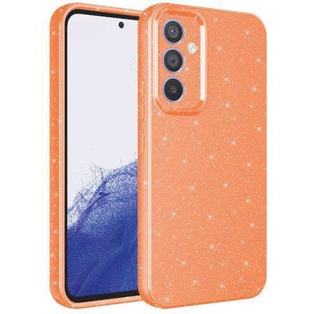 Galaxy A34 Kılıf Kamera Korumalı Simli Silikon Üstün Koruma Novatech
