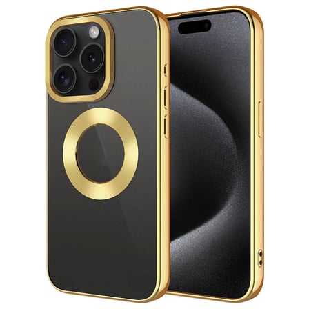 iPhone 15 Pro Kılıf Kamera Lens Korumalı Logo Gösteren İnce Hafif Alan Tech