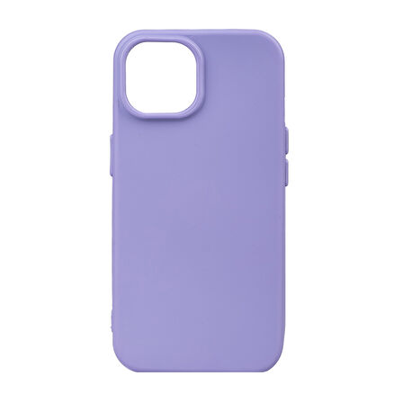 Vendas iPhone 15 Uyumlu Kılıf Zore Biye Silikon-Lila