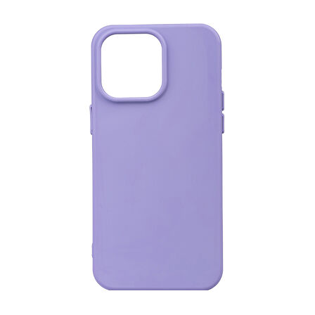Vendas iPhone 15 Pro Uyumlu Kılıf Zore Biye Silikon-Lila