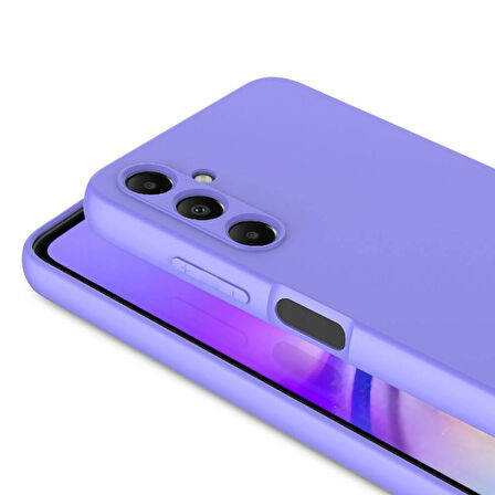 Galaxy A05S Kılıf Zore Mara Lansman Kapak-Koyu Mor