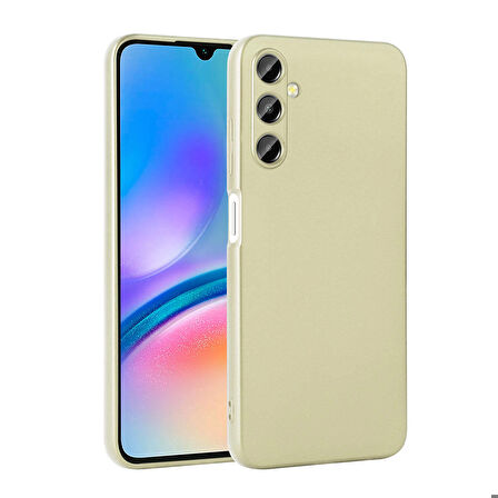 Galaxy A05S Uyumlu Zore Premier Silikon Kapak-Gold