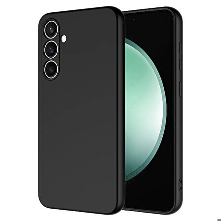 Galaxy S23 FE Uyumlu Zore Mara Lansman Kapak-Siyah