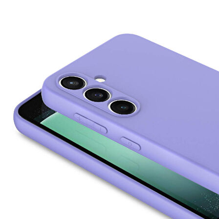Galaxy S23 FE Uyumlu Zore Mara Lansman Kapak-Kırmızı
