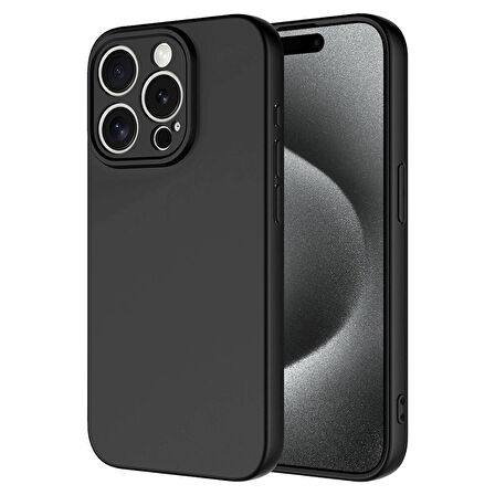 iPhone 15 Pro Kılıf Zore Mara Lansman Kapak-Siyah