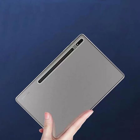 Galaxy Tab S10 Ultra Kılıf ​NRTK Tablet Süper Silikon Kapak - Renksiz