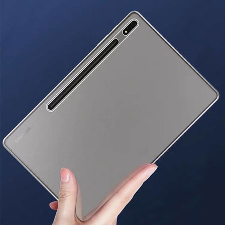 Galaxy Tab S8 Ultra SM-X900 Kılıf ​NRTK Tablet Süper Silikon Kapak - Renksiz