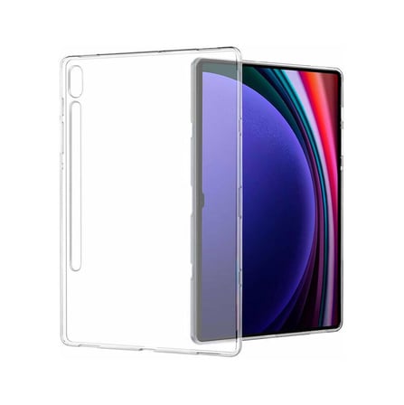 Galaxy Tab S9 Plus Kılıf ​NRTK Tablet Süper Silikon Kapak - Renksiz
