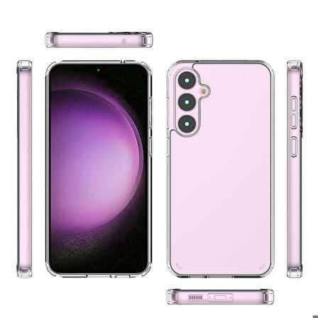 Galaxy S23 FE Uyumlu Zore Coss Kapak-Renksiz