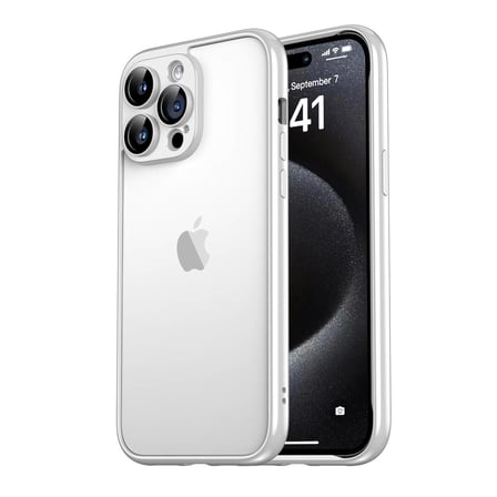 iPhone 15 Pro Max Uyumlu Zore Kamera Korumalı Bontez Bumper-Siyah