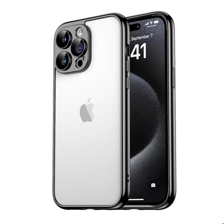 iPhone 15 Pro Max Uyumlu Zore Kamera Korumalı Bontez Bumper-Lacivert