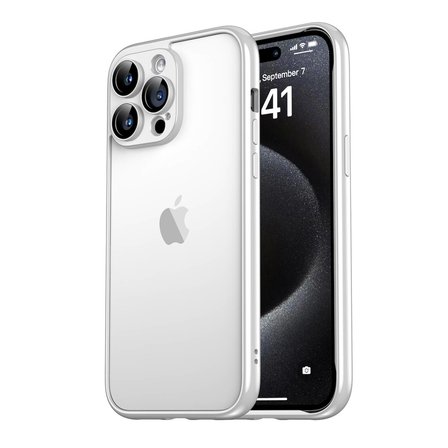 iPhone 15 Pro Max Uyumlu Zore Kamera Korumalı Bontez Bumper-Lacivert