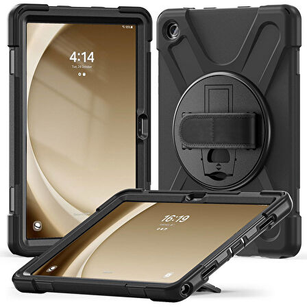 Galaxy Tab A9 Plus ​İNC Defender Tablet Silikon - Siyah