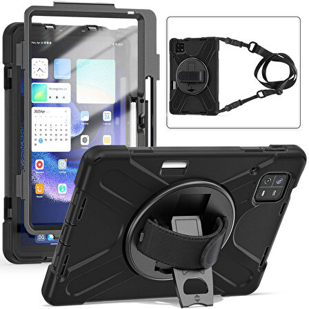 Pad 6 ​ALT Defender Tablet Silikon - Siyah