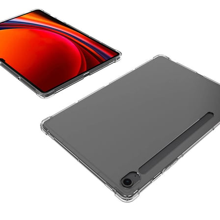 Galaxy Tab S9 FE Kılıf ​NRTK Tablet Nitro Anti Shock Silikon Kapak - Renksiz