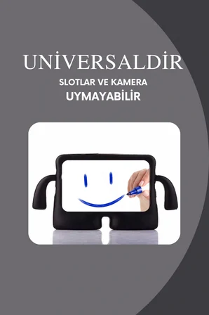 Fuchsia Honor Pad X8a ile Uyumlu kOkO Eğlenceli  Standlı Yumuşak Çocuk Tablet Kılıfı