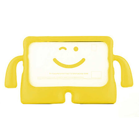 Galaxy Tab A9 Uyumlu ​MKST iBuy Standlı Tablet Kılıf-Sarı