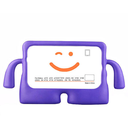 Galaxy Tab S9 FE Uyumlu ​MXSP iBuy Standlı Tablet Kılıf-Mor