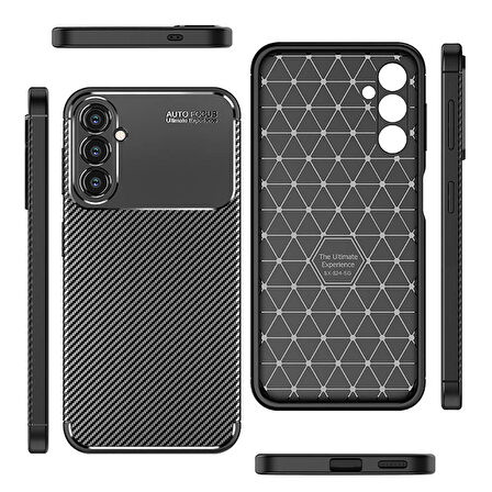 Galaxy S24 Plus Uyumlu Zore Negro Silikon Kapak-Siyah