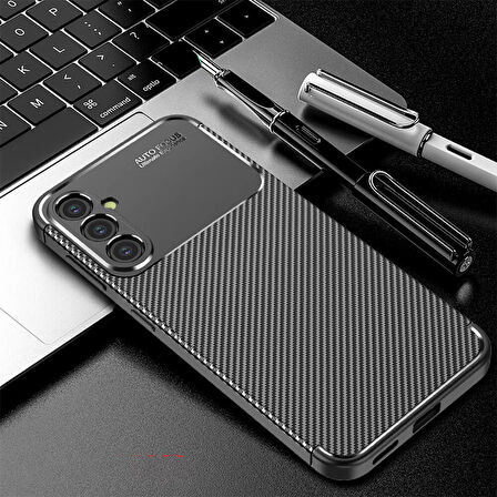 Galaxy S24 Plus Uyumlu Zore Negro Silikon Kapak-Siyah
