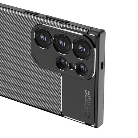 Galaxy S24 Ultra Uyumlu NRTK Negro Silikon Kılıf-Siyah