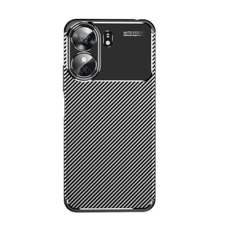 Poco C65 Kılıf Zore Negro Silikon Kapak-Siyah