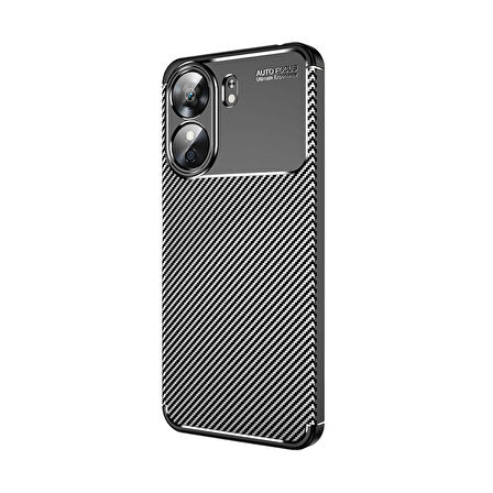 Poco C65 Kılıf Zore Negro Silikon Kapak-Siyah