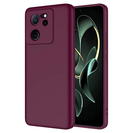 Xiaomi Mi 13T Uyumlu Zore  Mara Lansman Kılıf-Koyu Mor