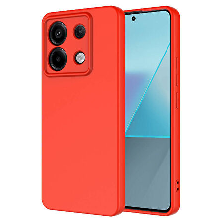 Xiaomi Redmi Note 13 Pro 5G Uyumlu Zore  Mara Lansman Kılıf-Kırmızı
