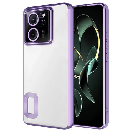 Xiaomi Mi 13T Pro Kılıf Kamera Lens Korumalı Logo Gösteren İnce Hafif Novatech