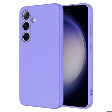 Galaxy S24 Uyumlu Zore Mara Lansman Kapak-Lila