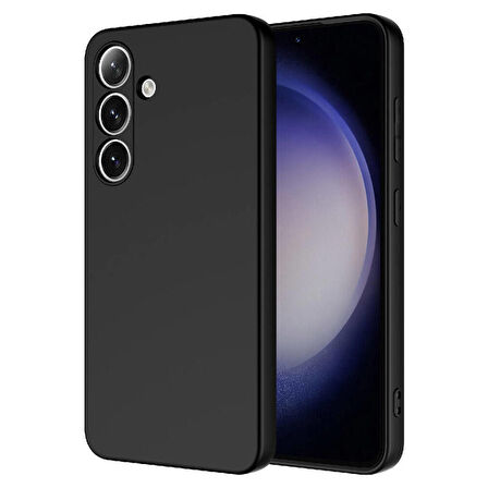 Galaxy S24 Plus Uyumlu Zore Mara Lansman Kapak-Siyah