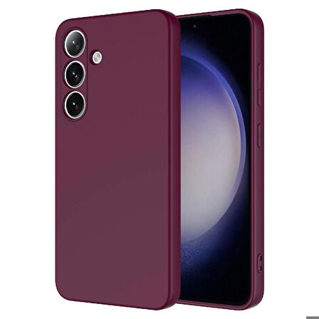 Galaxy S24 Plus Uyumlu Zore Mara Lansman Kapak-Koyu Mor