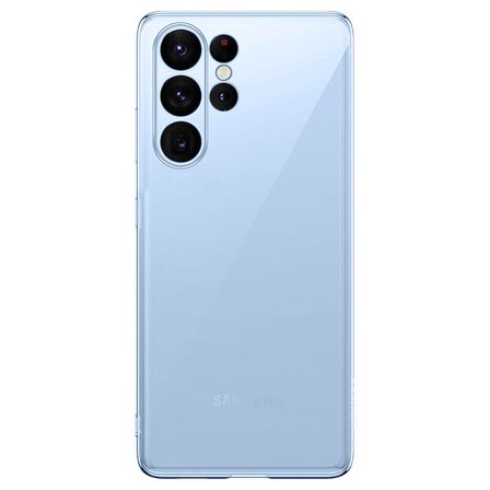 Galaxy S24 Ultra Uyumlu Zore Süper Silikon Kılıf-Renksiz