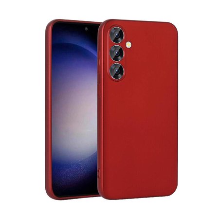 Galaxy S24 Uyumlu Zore Premier Silikon Kapak-Kırmızı