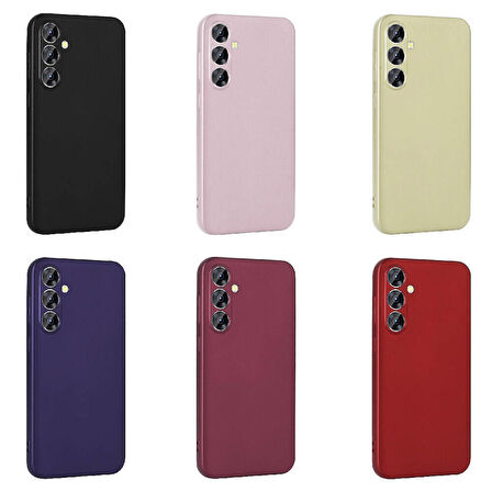 Galaxy S24 Plus Uyumlu Zore Premier Silikon Kapak-Kırmızı