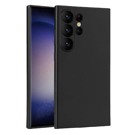 Galaxy S24 Ultra Uyumlu NRTK Premier Silikon Kılıf-Siyah
