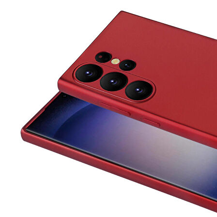 Galaxy S24 Ultra Uyumlu Zore Premier Silikon Kılıf-Siyah