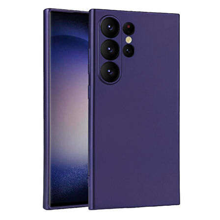 Galaxy S24 Ultra Uyumlu Zore Premier Silikon Kılıf-Lacivert