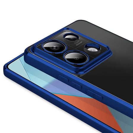 Xiaomi Redmi Note 13 Pro 5G Kılıf Kamera Lens Korumalı Logo Gösteren İnce Hafif Novatech