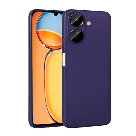 Poco C65 Kılıf Zore Premier Silikon Kapak-Lacivert