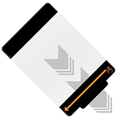 iPad 10.2 2021 (9.Nesil) Uyumlu ​EFFX Kolay Uygulama Aparatlı Easy Cam Ekran Koruyucu-Siyah