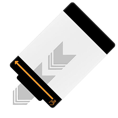 iPad 10.2 (8.Nesil) Uyumlu ​MKST Kolay Uygulama Aparatlı Easy Cam Ekran Koruyucu-Siyah