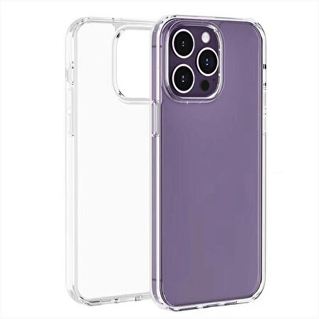 iPhone 15 Pro Uyumlu Zore Zore Droga Kapak-Renksiz