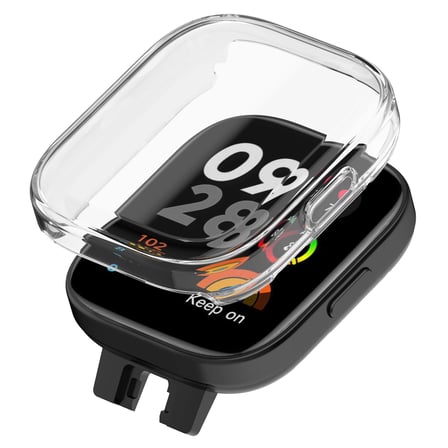 Redmi Watch 3 360 Derece Korumalı Kasa ve Ekran Koruyucu NRTK Watch Gard 30 - Renksiz