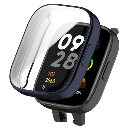 Redmi Watch 3 360 Derece Korumalı Kasa ve Ekran Koruyucu NRTK Watch Gard 30 - Renksiz