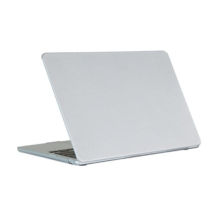 Lexroo Apple Macbook 13.6' Air 2024 M2 A2681 Premium MSoft Bottom Sert PC İnce Kılıf - Gri