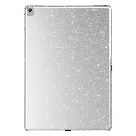 Apple iPad Pro 10.5 (7 Nesil) Simli Parlak Görünümlü Tablet Koton Kılıf